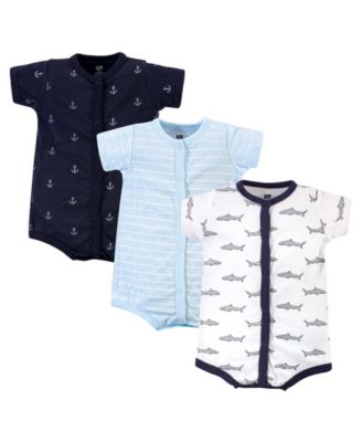 Baby Boys Hudson Soft Cotton Jumpsuits