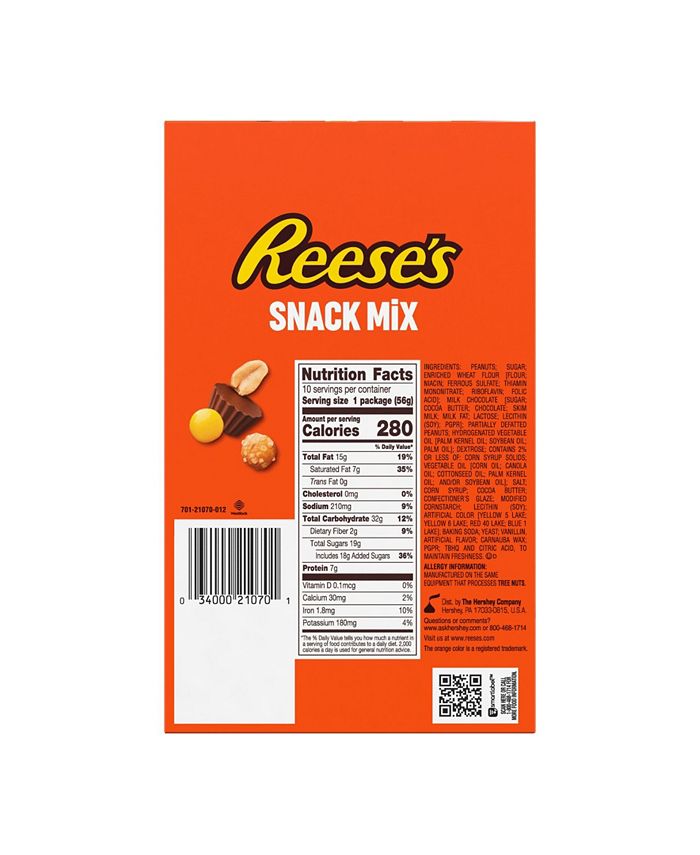 Reese's Snack Mix, 2 oz, 10 Count Macy's