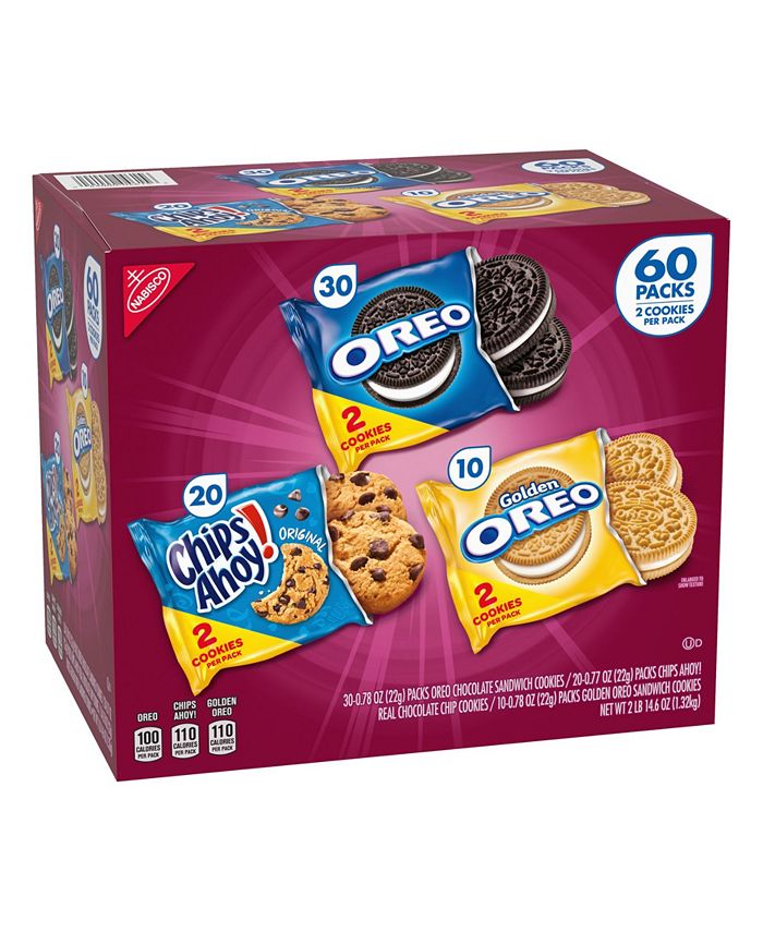 Nabisco Cookie Variety Pack, 60 Count Macy's