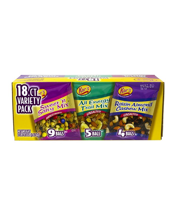 Kar's Trail Mix Variety Pack, 18 Count Macy's