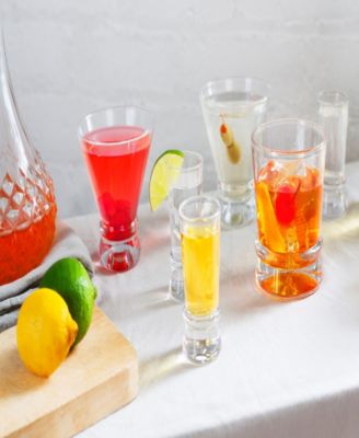 Joyjolt Afina Glassware Collection In Clear