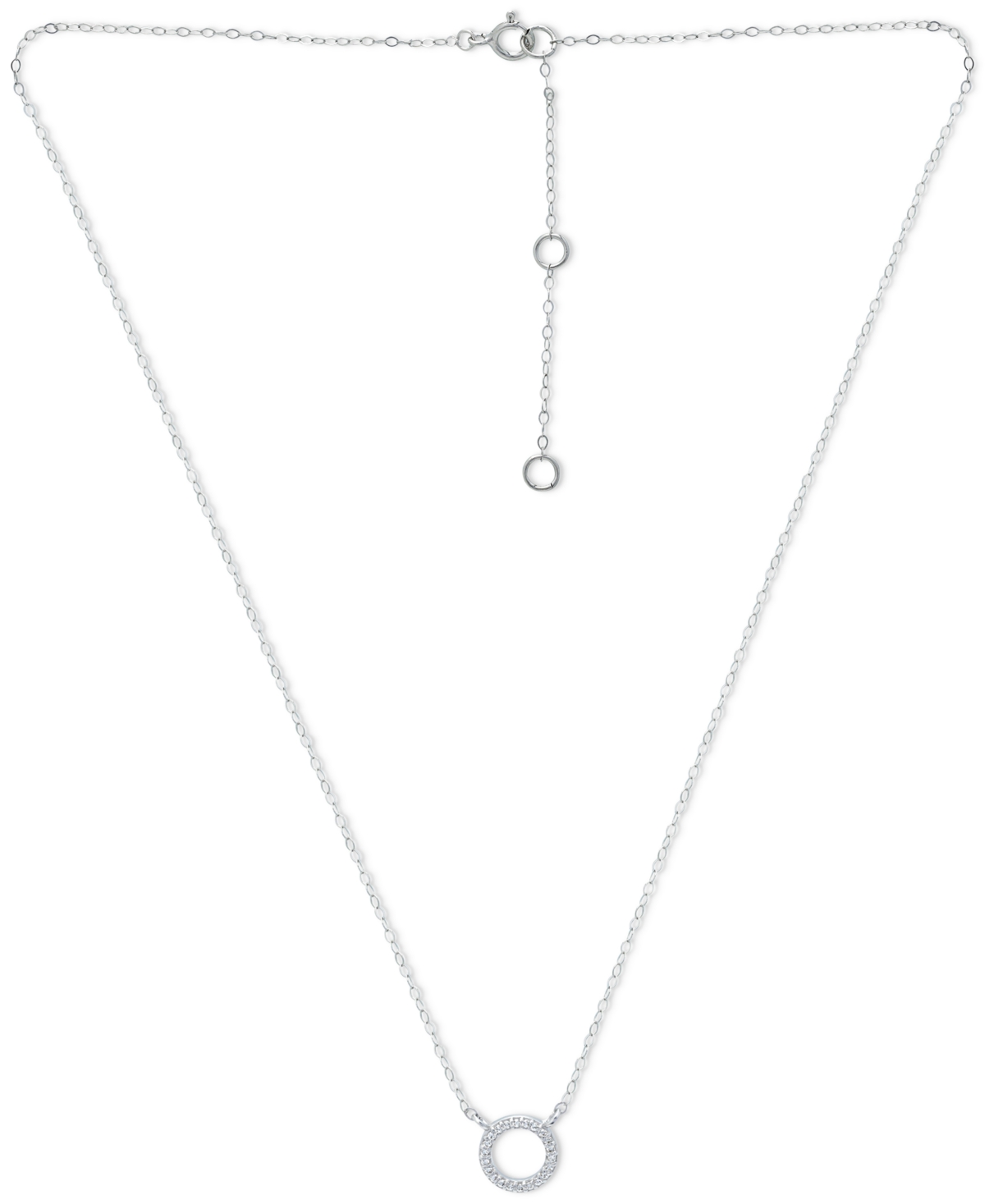 Giani Bernini Cubic Zirconia Mini-Circle 16