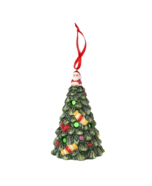 Spode Led Multicolor Tree Ornament In Multi