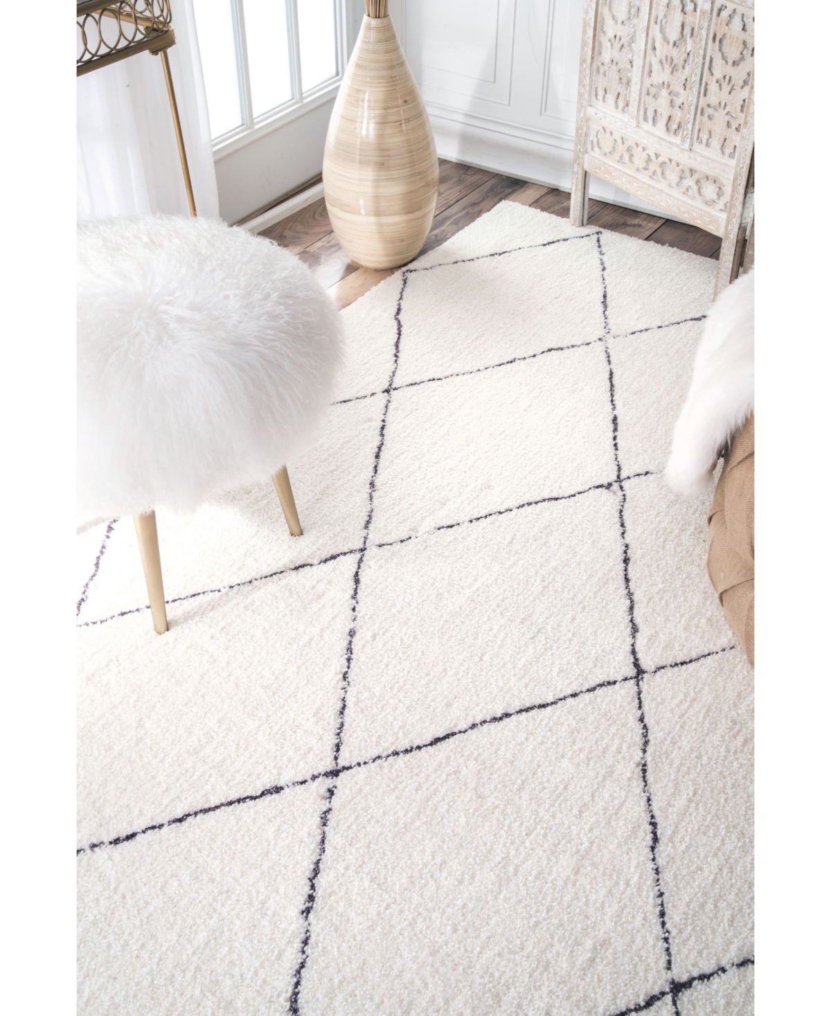 nuLoom Armitra HJMRC1AArea Rug - Neutral