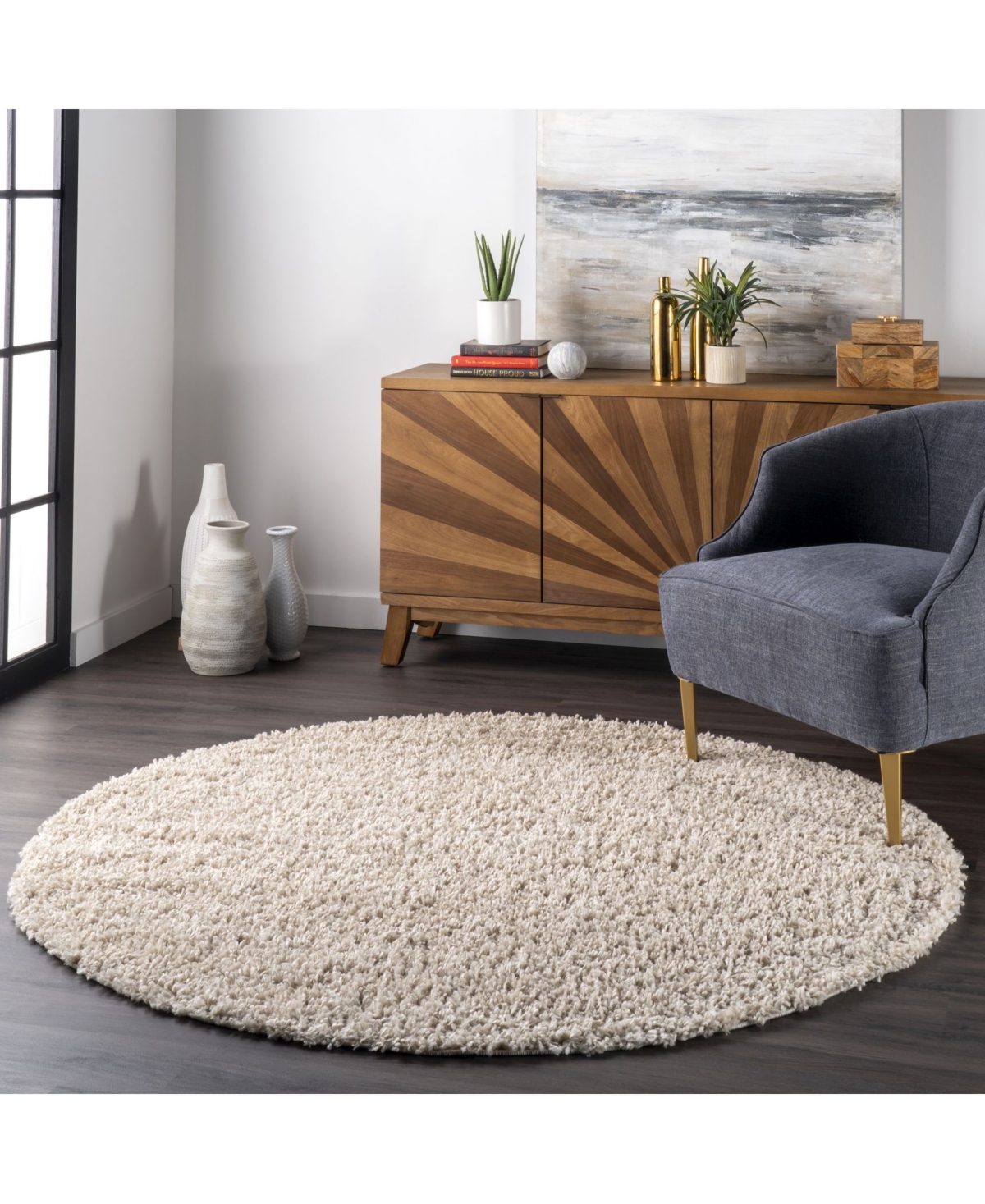 nuLoom Kara KKBX01DArea Rug - Beige