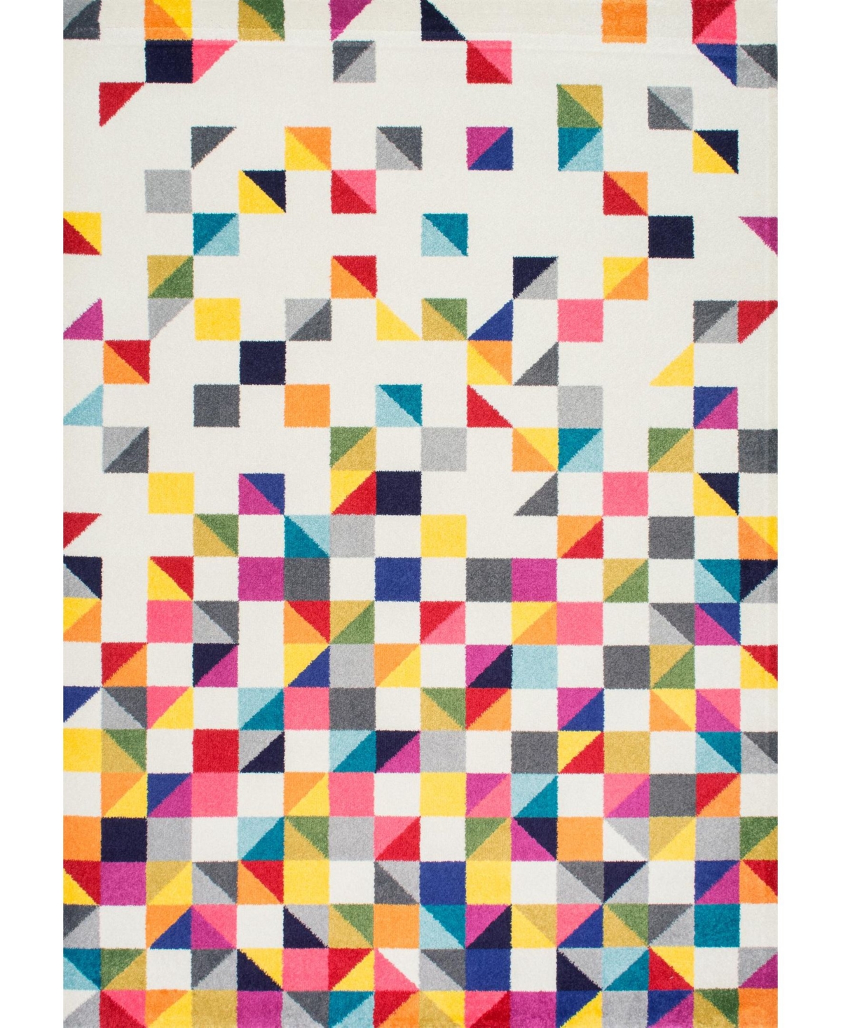 nuLoom Takisha ECCR16A Multi 6'7in x 9' Area Rug - Multi