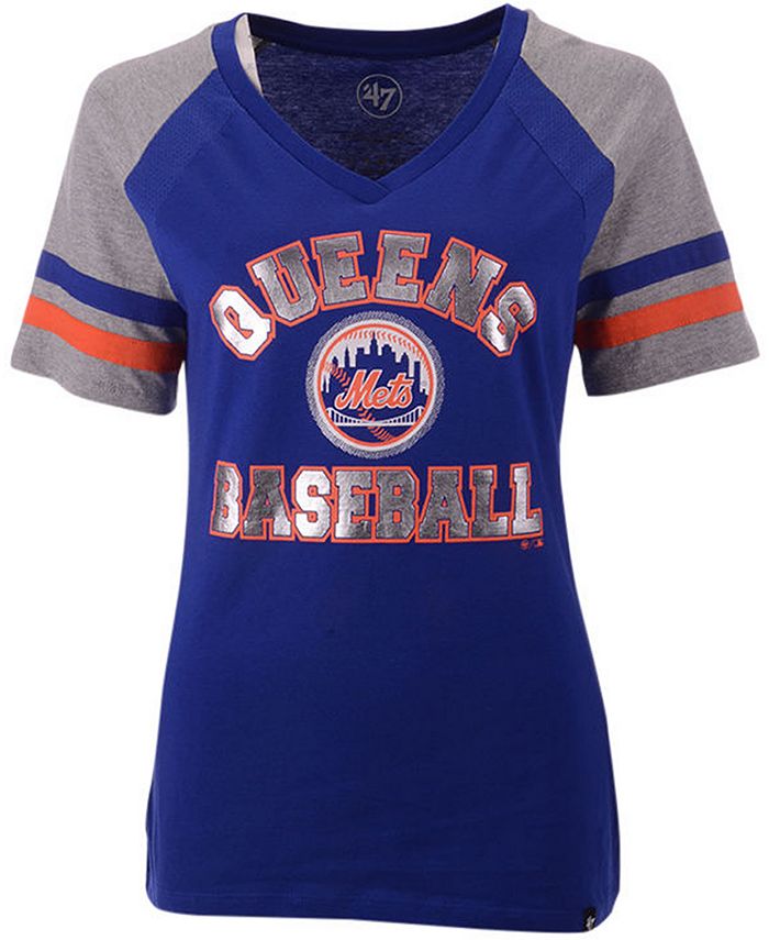 47 Brand New York Mets Women's Local Phrase Pavilion T-Shirt - Macy's