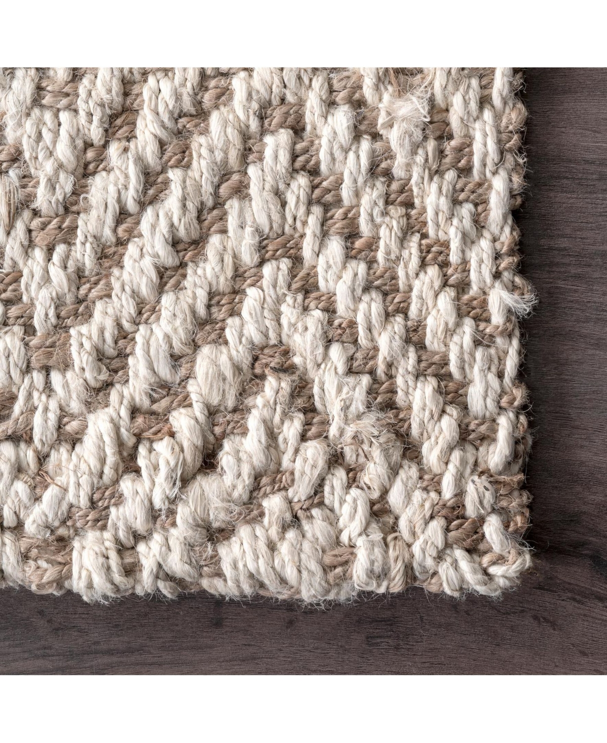 nuLoom Vania CLWA03AArea Rug - Ivory