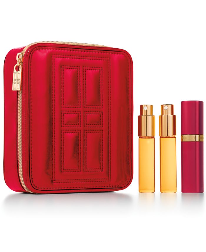 Elizabeth arden red shell clutch 2025