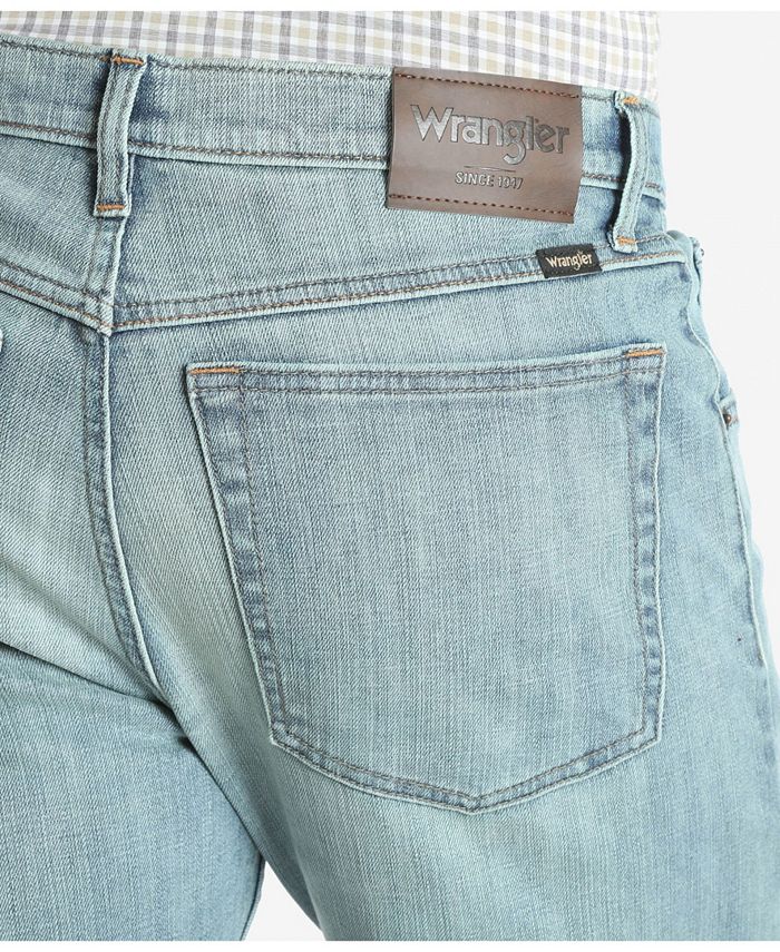 Wrangler Mens Regular Fit Straight Leg Jeans Macys 4031