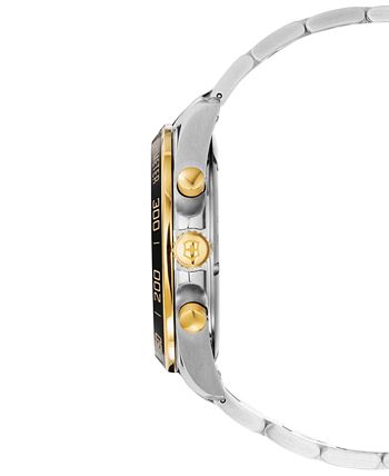 Victorinox Swiss Army - Men's Chronograph FieldForce Classic Two-Tone Stainless Steel Bracelet Watch 42mm