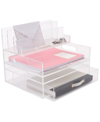 Russell & Hazel - Acrylic Inbox + Drawer