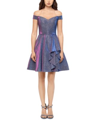 Blondie Nites Juniors' Off-The-Shoulder 