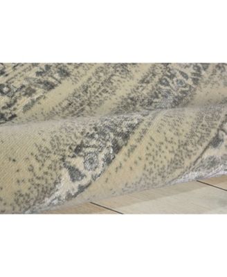 Luminance LUM09 Bone 5'3" x 7'5" Area Rug