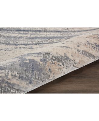 Rustic Textures RUS04 Beige and Gray Rug