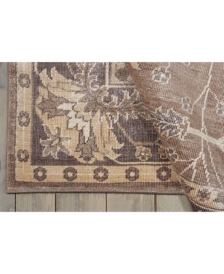 Aldora ALD03 Gray 5'6" x 8' Area Rug