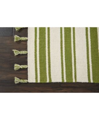 Rio Vista DST01 Ivory 4' x 6'6" Area Rug