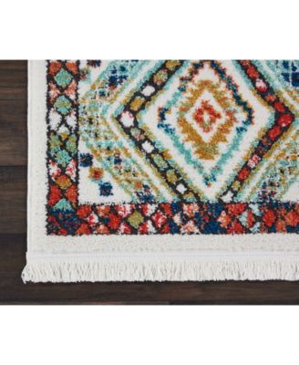 Navajo NAV02 White Rug