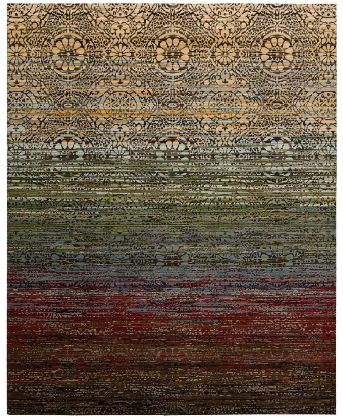 Nourison Home Rhapsody RH002 Multi 8'6in x 11'6in Area Rug - Multi