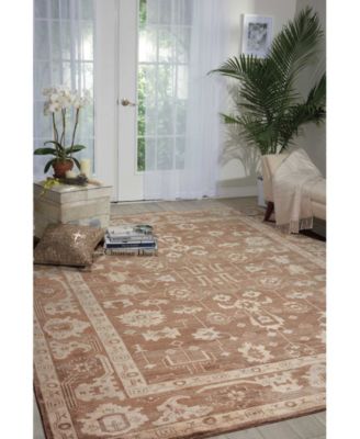 Aldora ALD06 Mocha 7'9" x 9'9" Area Rug