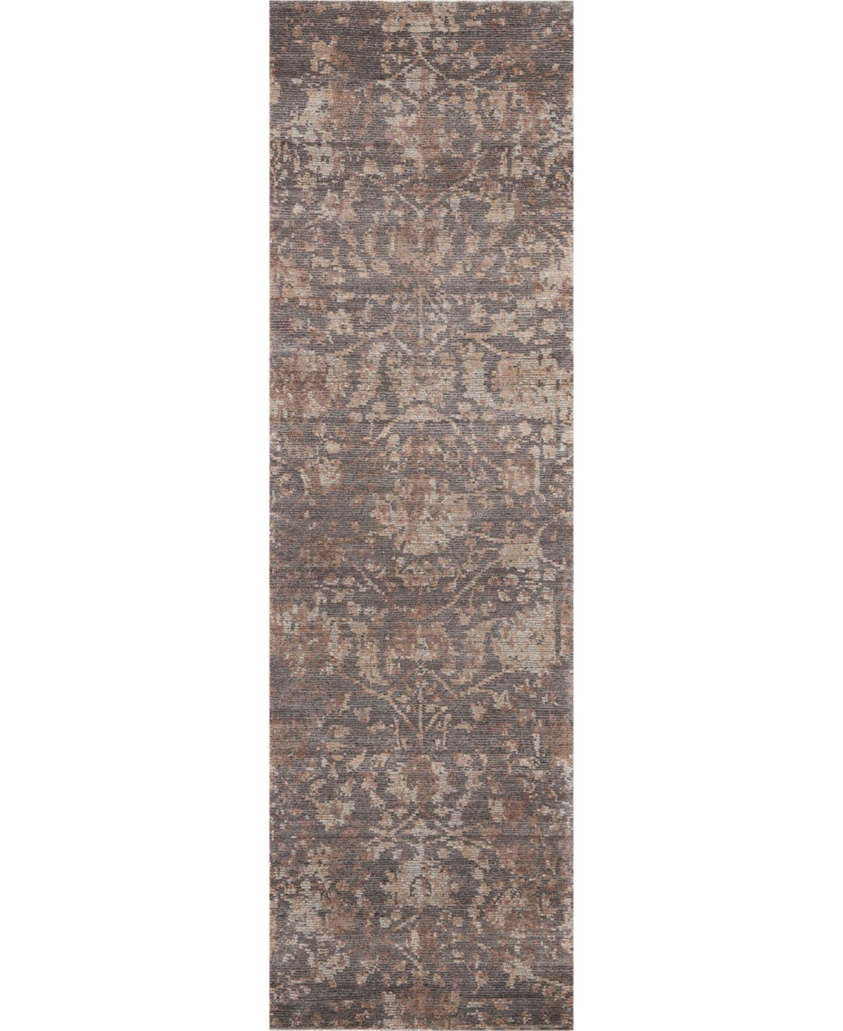 Shop Nourison Lucent Lcn02 Slate 2'3" X 8' Runner Rug In Gray