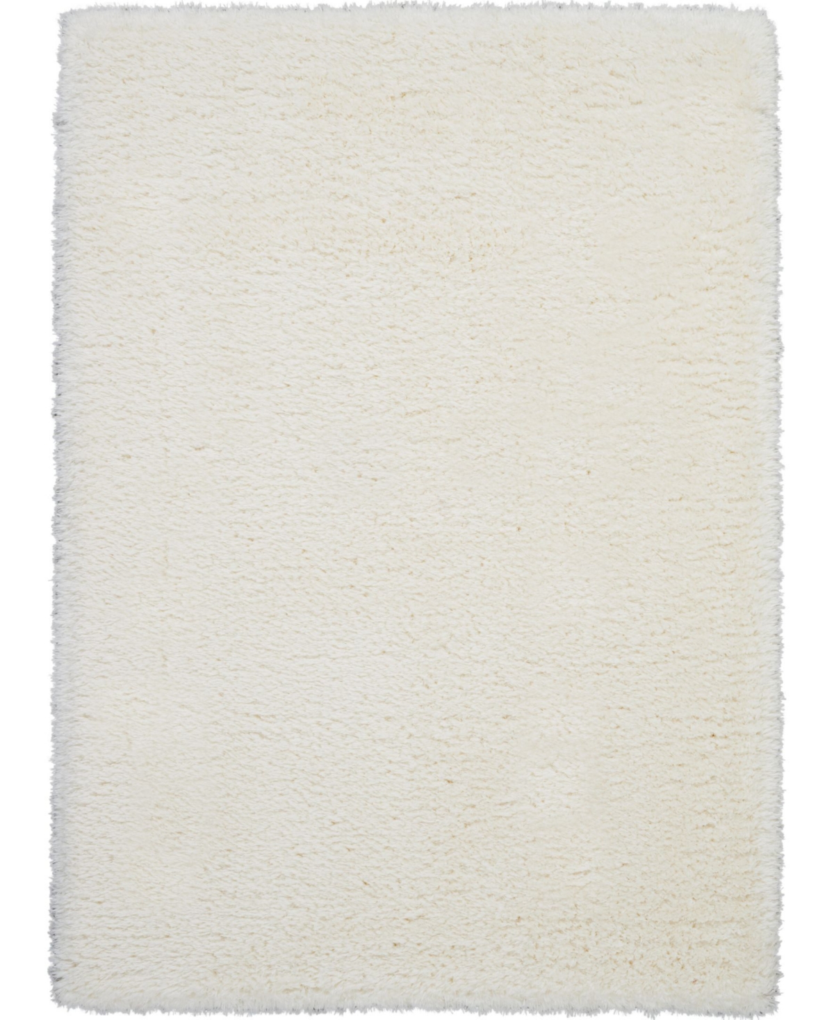 Nourison Home Luxe Shag LXS01 Ivory 5' x 7' Area Rug - Ivory