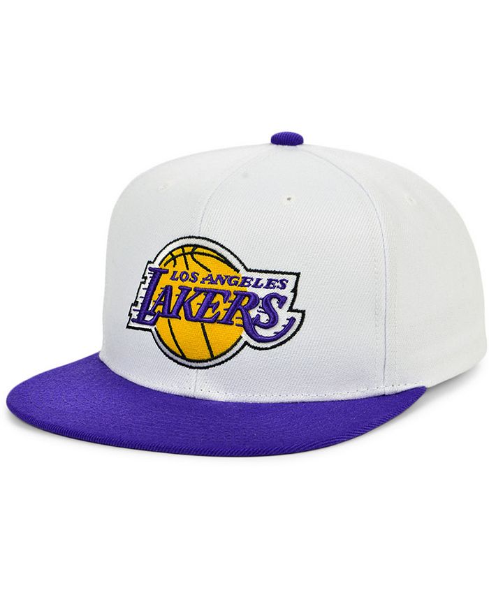 Mitchell & Ness Los Angeles Lakers Fresh Crown Snapback Cap - Macy's