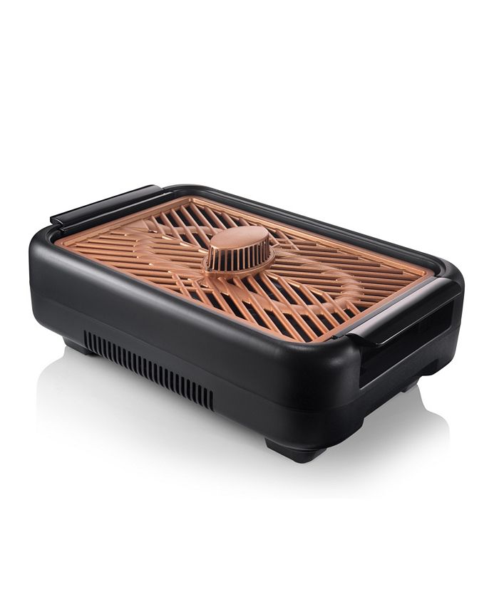 indoor grill with smoke extractor