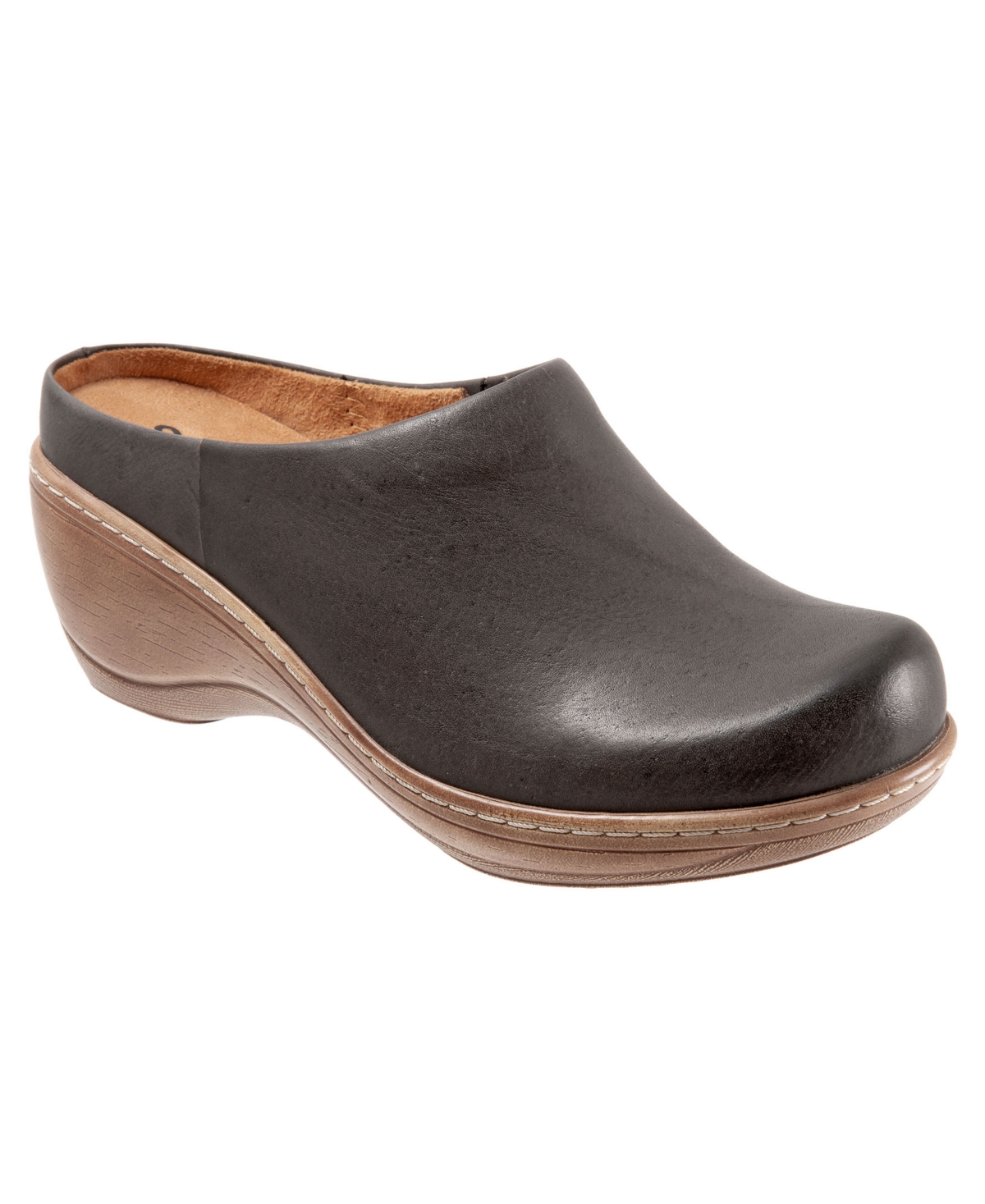 Madison Clog - Rust embossed