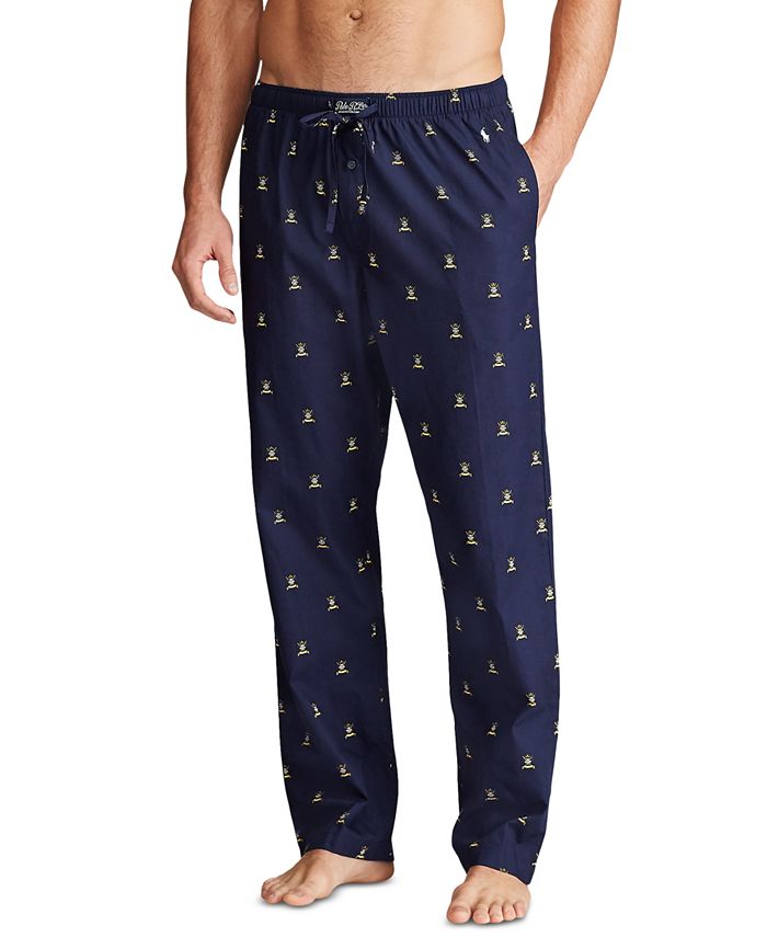 Polo Ralph Lauren Men's Classic Printed Woven Pajama Pants - Macy's