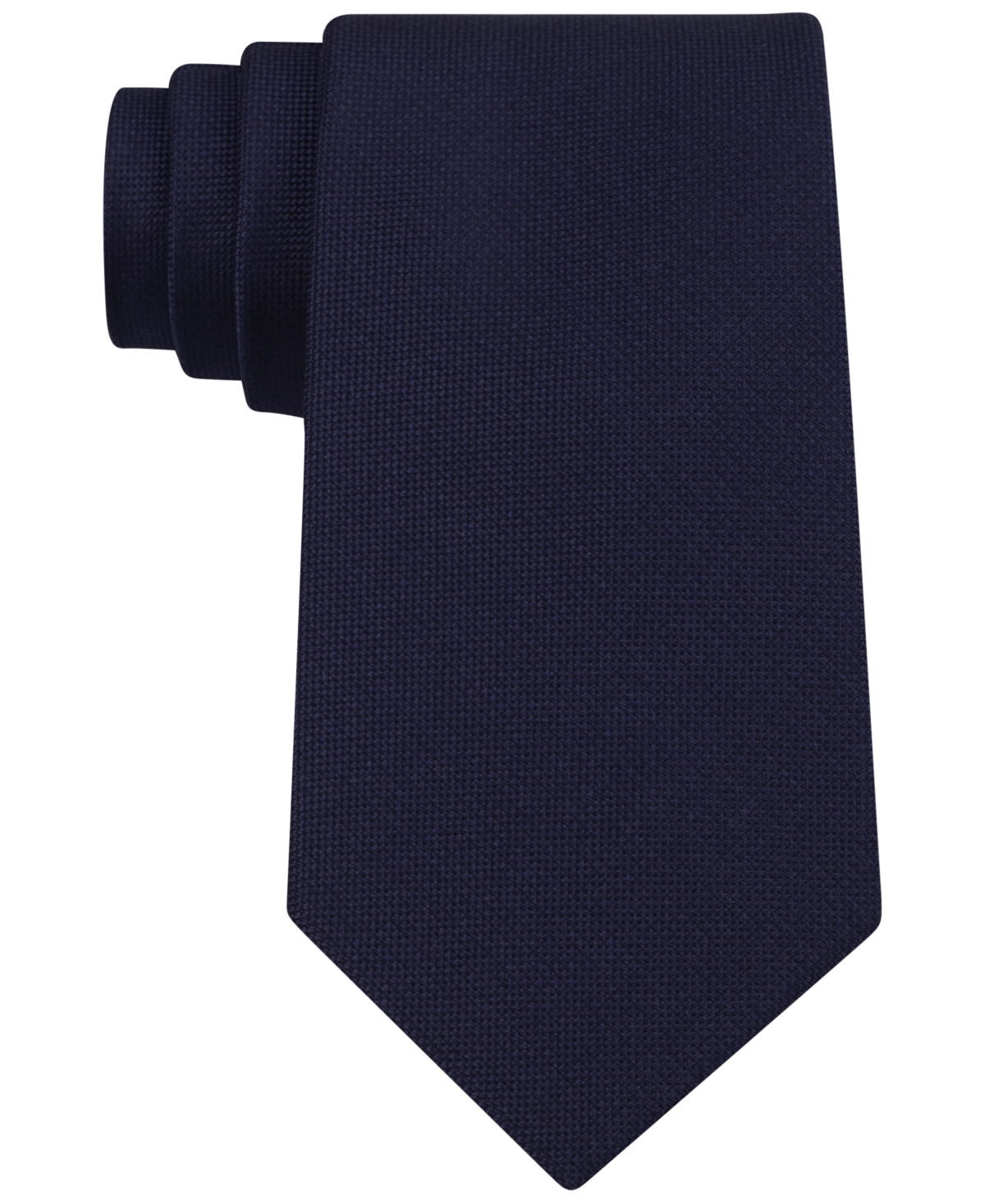 Men's Calvin Klein Silver Spun Solid Slim Tie