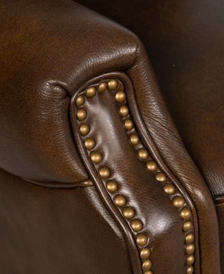 Arianlee Leather Push Back Recliner, Created for Macy's