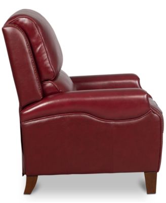 Arianlee Leather Push Back Recliner