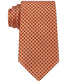 Men's Micro-Pattern Neat Silk Tie