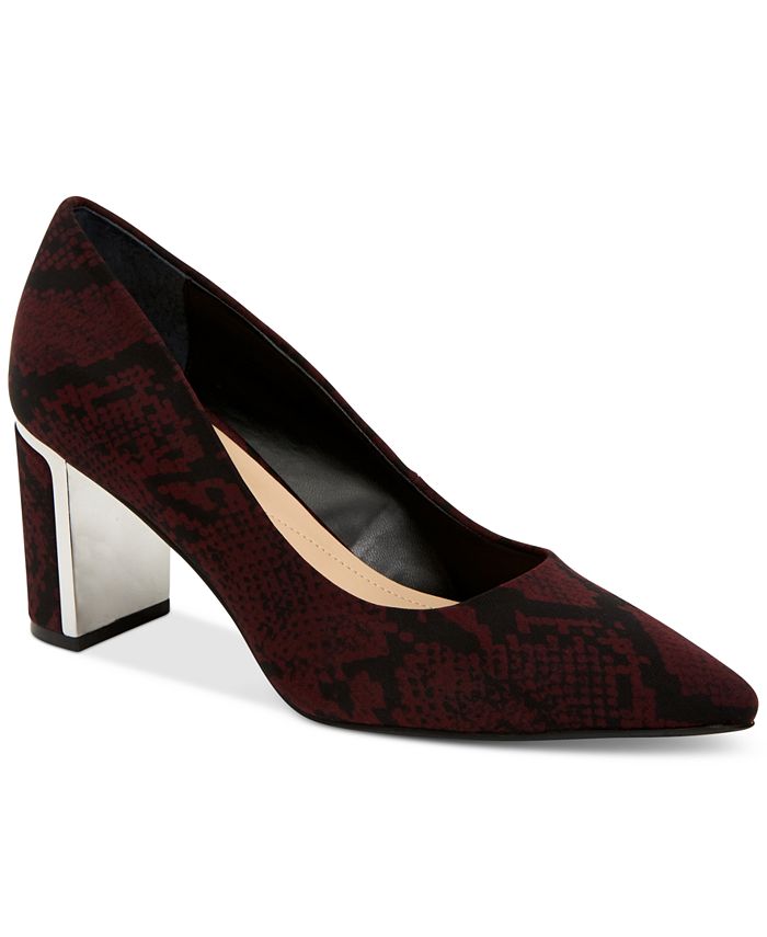 Alfani Women's Step N Flex Jensonn Block-Heel Pumps, Created for Macy's & Reviews - Pumps