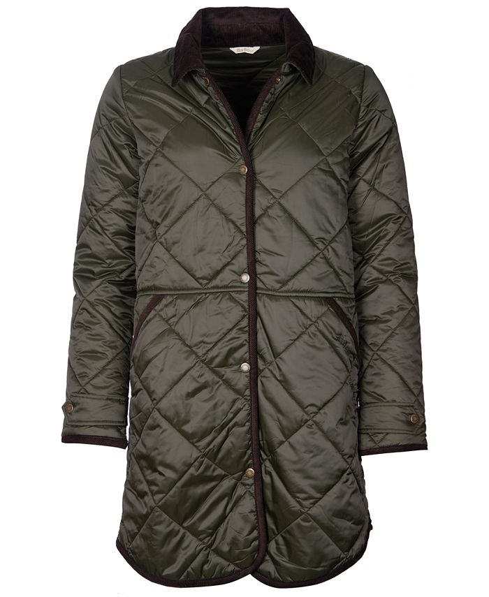 Barbour Peppergrass Quilted Coat - Macy's