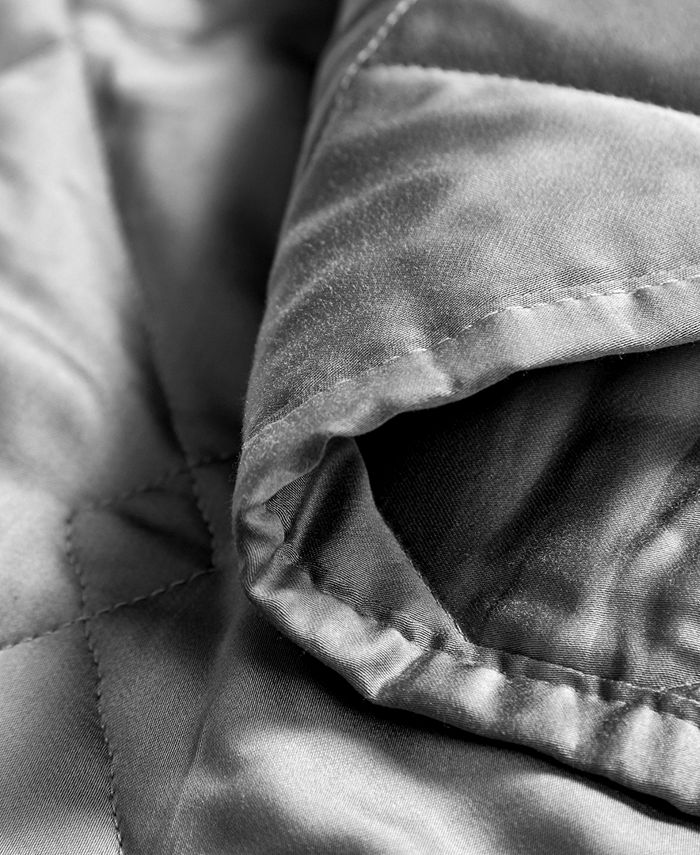réjuve Rayon from Bamboo Weighted Throw Blanket, 10lb Macy's