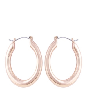 image of T Tahari Essential Links Hoop Earring