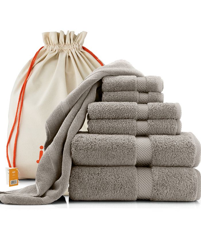 7 Piece Towel Set And Bath Mat, Bathroom Towels And Rugs Sets
