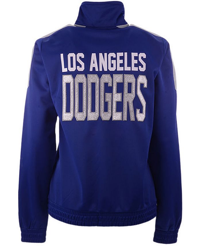 GIII Sports Women's Los Angeles Dodgers Track Star Track Jacket Macy's