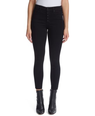 Ella Moss - High-Rise Button-Fly Skinny Jeans
