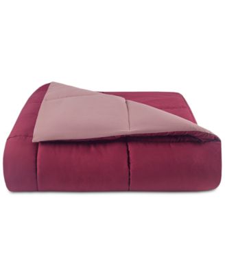 Reversible Down Alternative King Comforter, Created for Macy's 