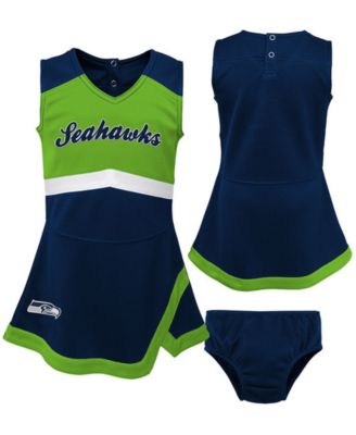 Outerstuff - Seattle Seahawks Toddler Girls Cheer Dress