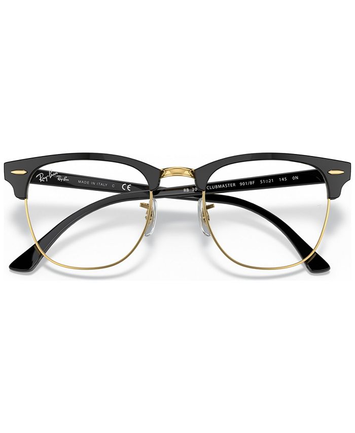 RayBan Unisex Blue Light Glasses, RB3016 Macy's