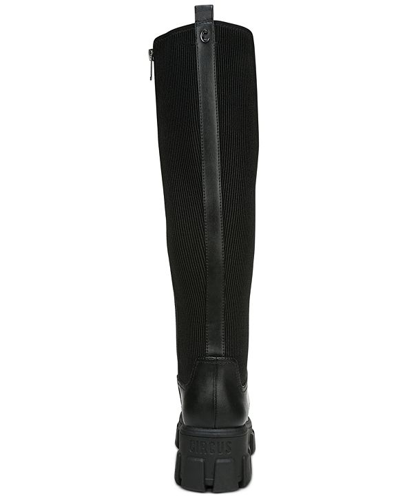 sanders platform lug sole combat boot circus by sam edelman