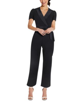 petite crepe jumpsuit