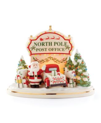Lenox - Santa's Post Office Light-Up & Musical Centerpiece