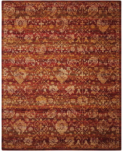 Nourison Rhapsody Rh007 Sienna 7 9 X 9 9 Area Rug Reviews Rugs Macy S
