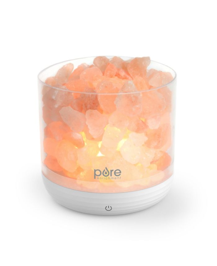 Pure Enrichment PureGlow USB Salt Lamp & Reviews - Wellness  - Bed & Bath - Macy's