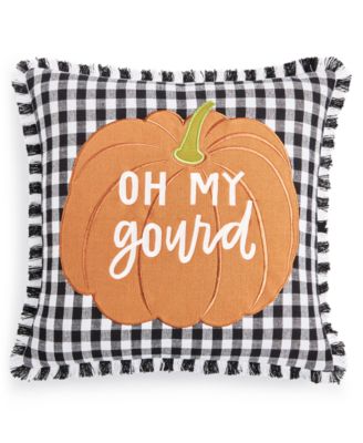 Lacourte - Oh My Gourd 20" x 20" Decorative Pillow